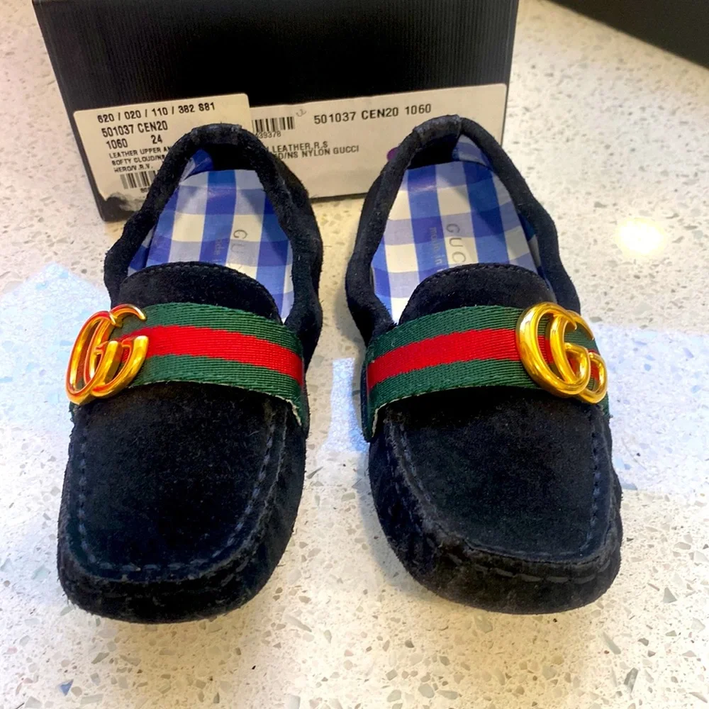 Gucci kids/baby shoes size 24 - Picture 1 of 9